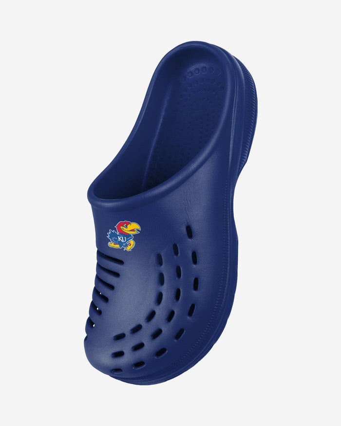 Kansas Jayhawks Womens Solid Clog FOCO - FOCO.com