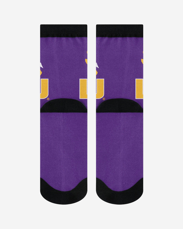 LSU Tigers Primetime Socks FOCO - FOCO.com