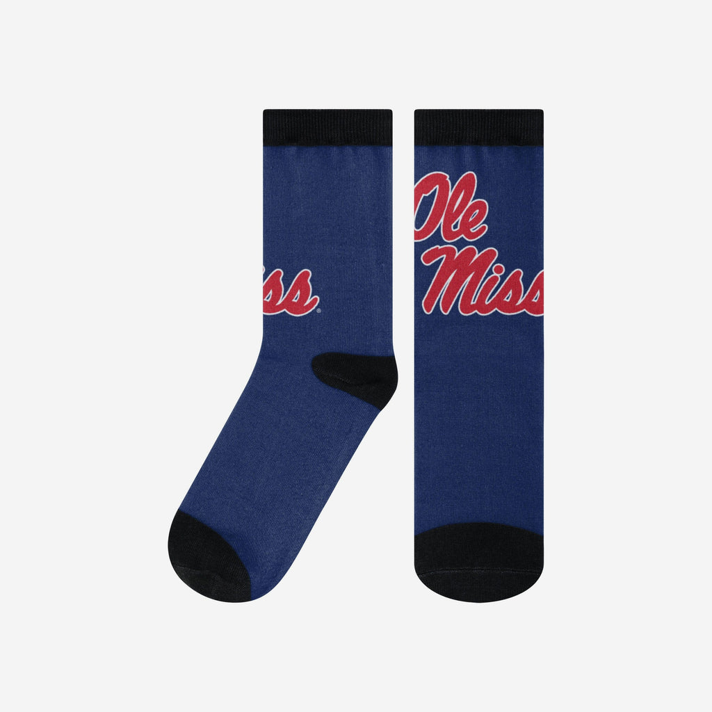 Ole Miss Rebels Primetime Socks FOCO S/M - FOCO.com