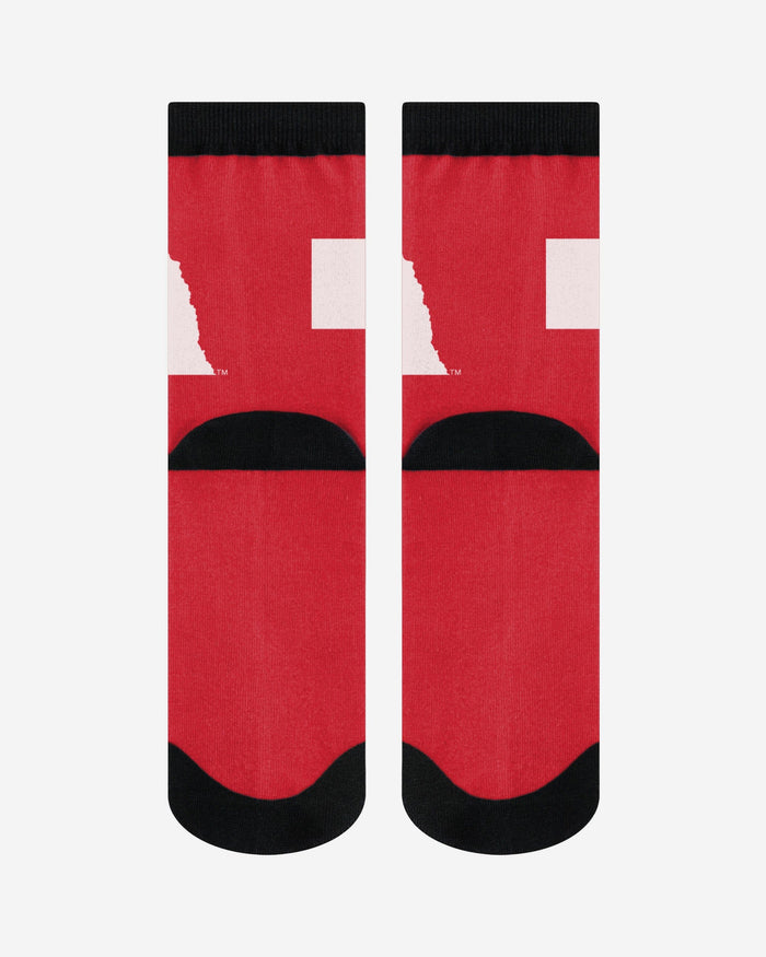 Nebraska Cornhuskers Primetime Socks FOCO - FOCO.com