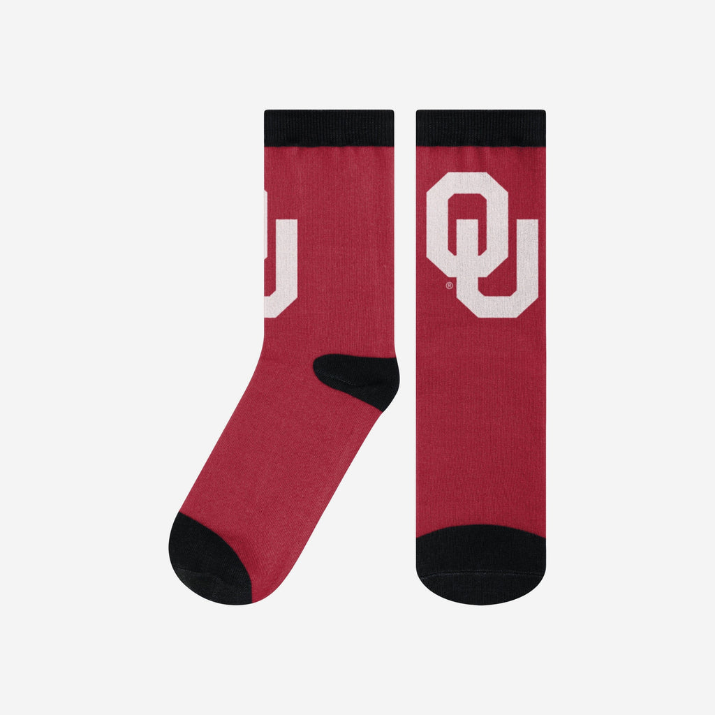 Oklahoma Sooners Primetime Socks FOCO S/M - FOCO.com