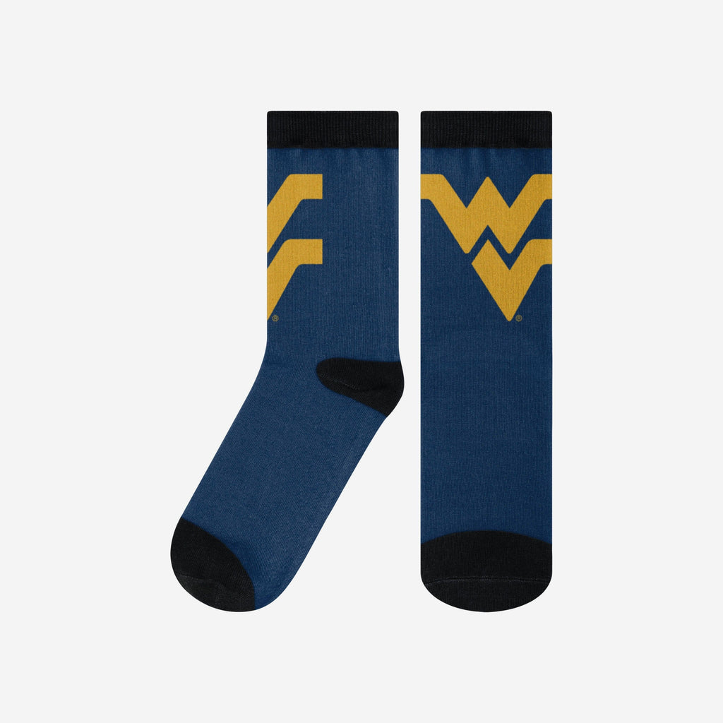 West Virginia Mountaineers Primetime Socks FOCO S/M - FOCO.com