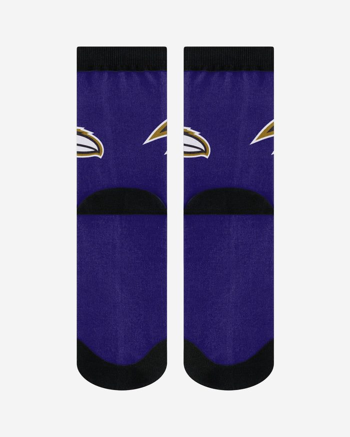 Baltimore Ravens Primetime Socks FOCO - FOCO.com