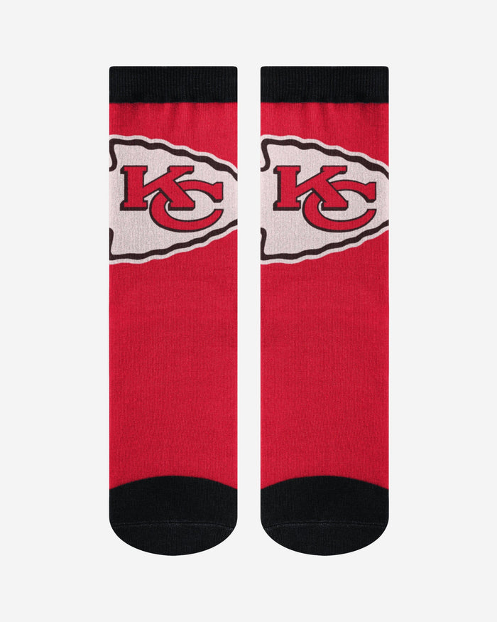 Kansas City Chiefs Primetime Socks FOCO - FOCO.com