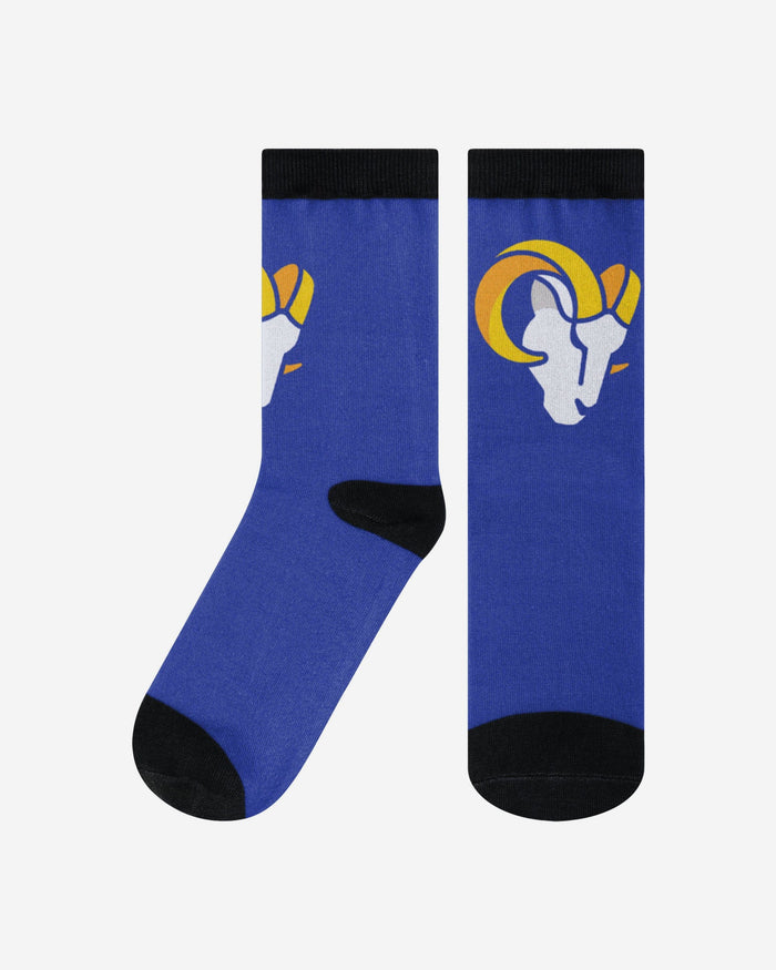 Los Angeles Rams Primetime Socks FOCO L/XL - FOCO.com