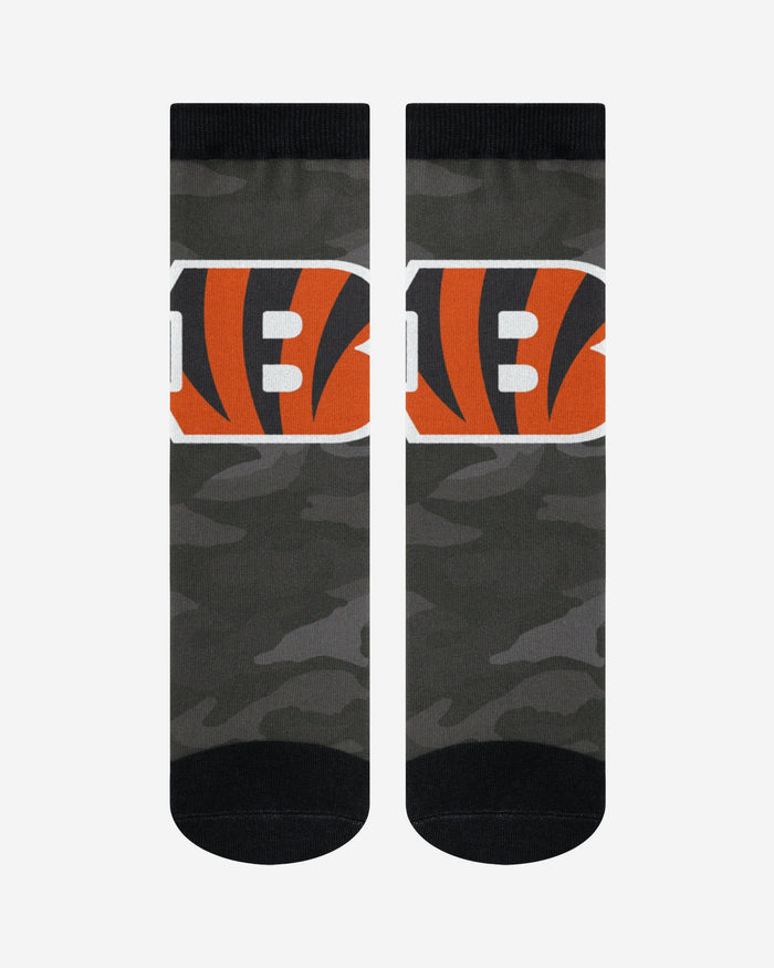 Cincinnati Bengals Printed Camo Socks FOCO - FOCO.com