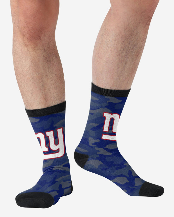 New York Giants Printed Camo Socks FOCO - FOCO.com