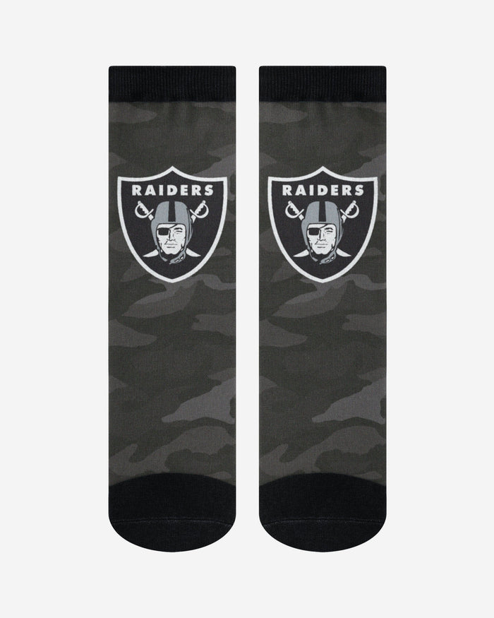 Las Vegas Raiders Printed Camo Socks FOCO - FOCO.com