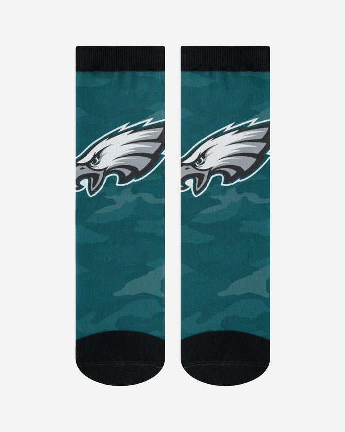 Philadelphia Eagles Printed Camo Socks FOCO - FOCO.com