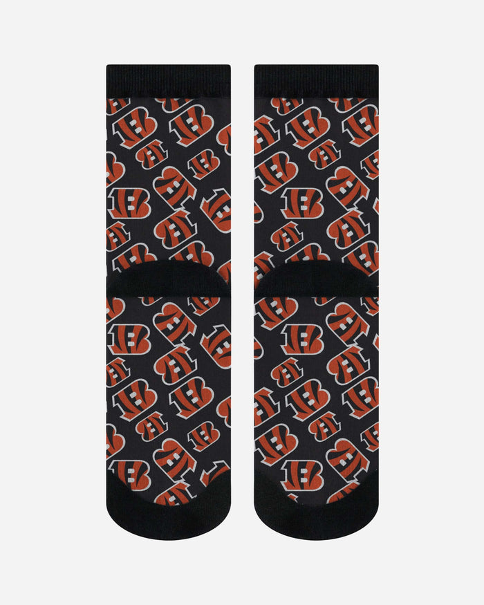 Cincinnati Bengals Logo Blast Socks FOCO - FOCO.com