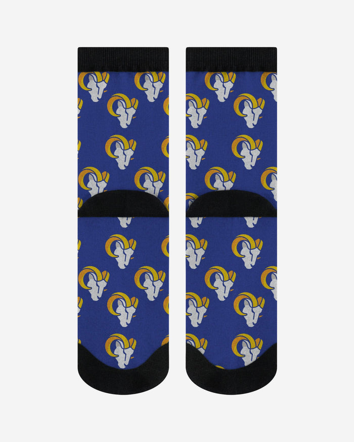 Los Angeles Rams Logo Blast Socks FOCO - FOCO.com