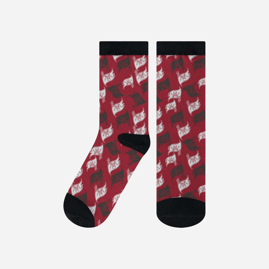 Tampa Bay Buccaneers Logo Blast Socks FOCO S/M - FOCO.com