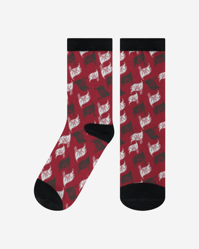 Tampa Bay Buccaneers Logo Blast Socks FOCO S/M - FOCO.com