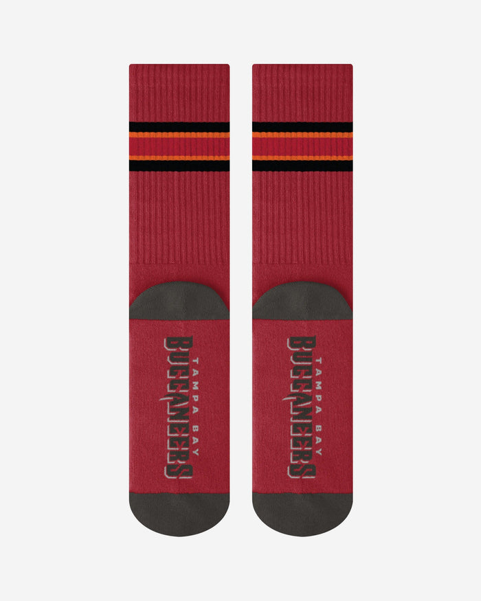 Tampa Bay Buccaneers Team Stripe Crew Socks FOCO - FOCO.com