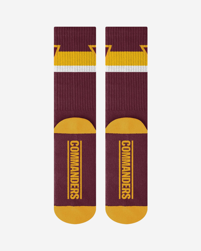 Washington Commanders Team Stripe Crew Socks FOCO - FOCO.com