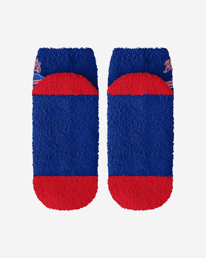 Buffalo Bills 2 Pack Womens Script Logo Fuzzy Ankle Socks FOCO - FOCO.com