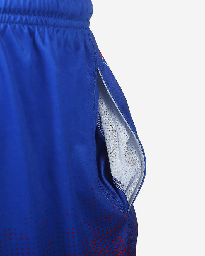 Texas Rangers Gradient Polyester Shorts FOCO - FOCO.com