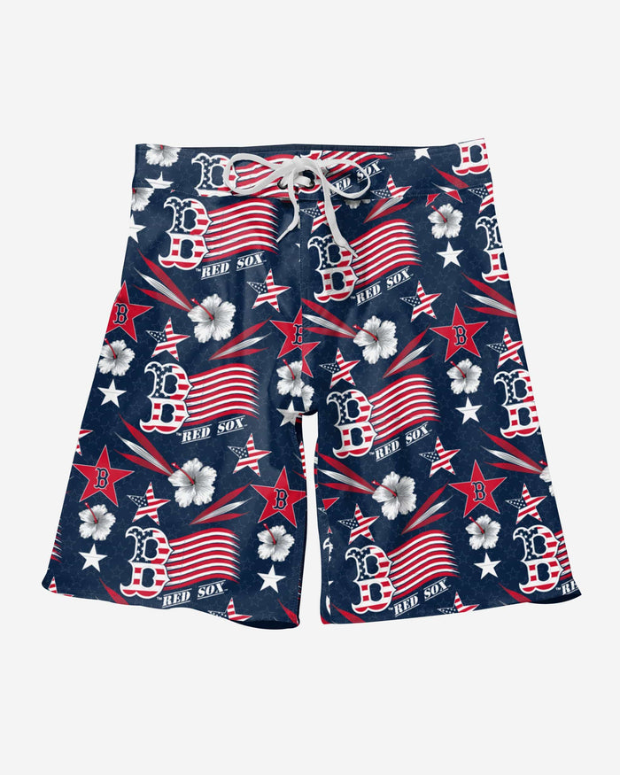 Boston Red Sox Americana Boardshorts FOCO - FOCO.com