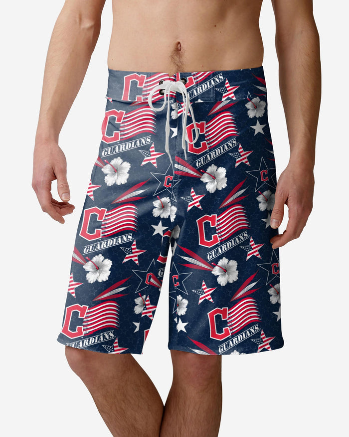 Cleveland Guardians Americana Boardshort FOCO S - FOCO.com