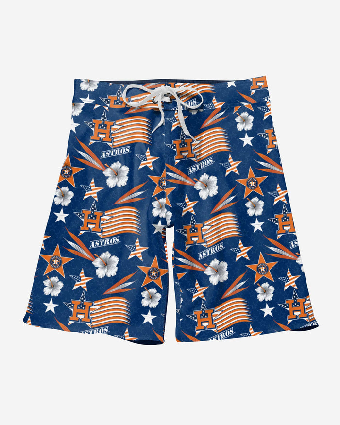 Houston Astros Americana Boardshorts FOCO - FOCO.com