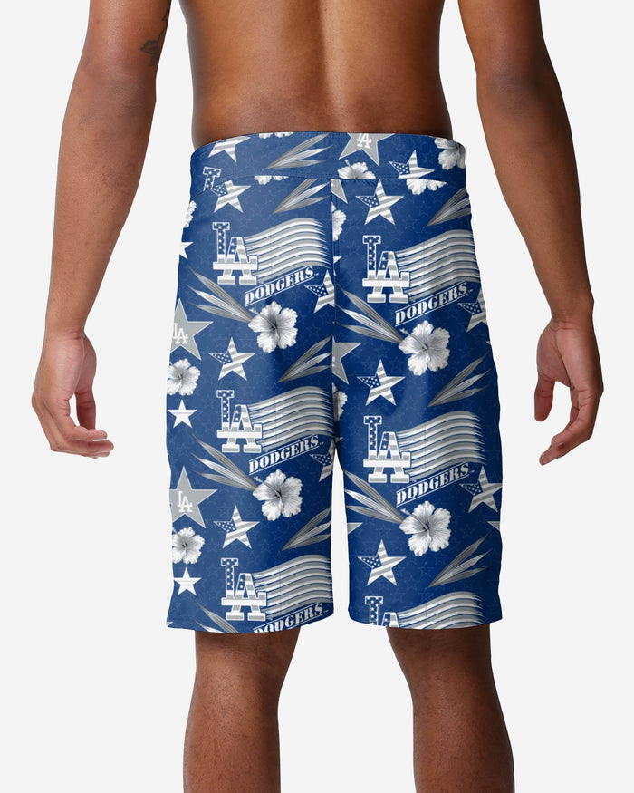 Los Angeles Dodgers Americana Boardshorts FOCO - FOCO.com