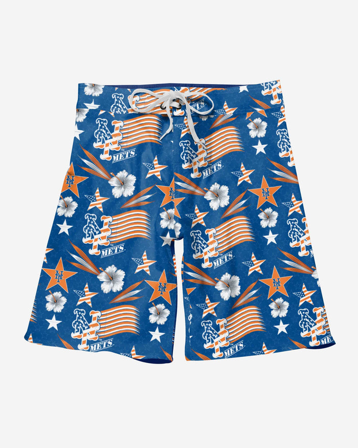 New York Mets Americana Boardshorts FOCO - FOCO.com