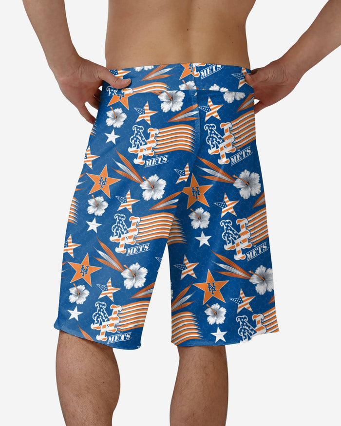 New York Mets Americana Boardshorts FOCO - FOCO.com