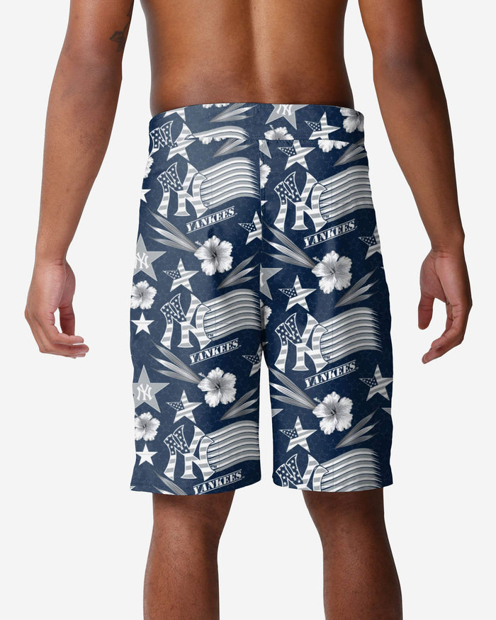 New York Yankees Americana Boardshorts FOCO - FOCO.com