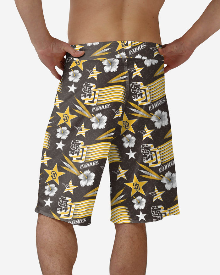 San Diego Padres Americana Boardshorts FOCO - FOCO.com