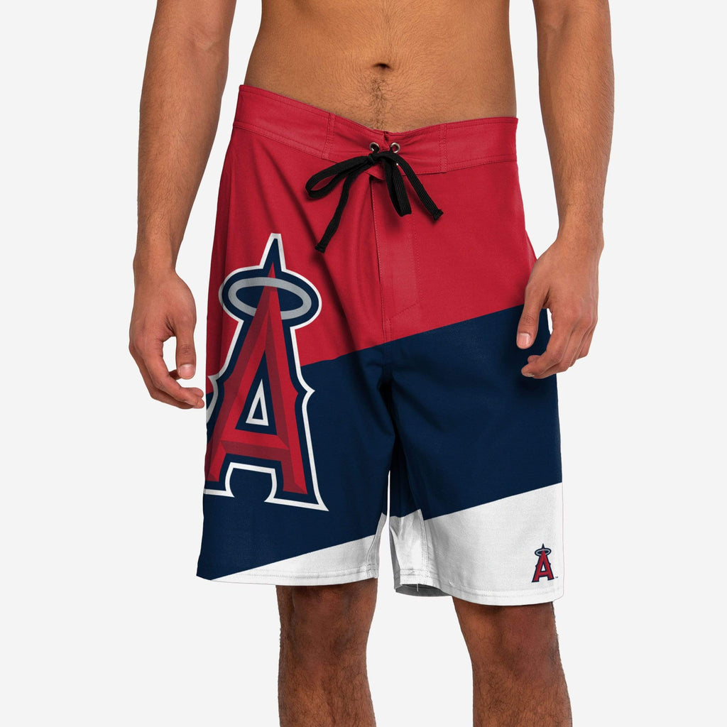 Los Angeles Angels Color Dive Boardshorts FOCO S - FOCO.com