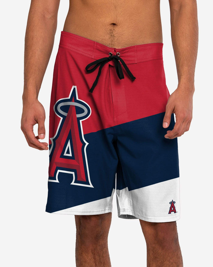 Los Angeles Angels Color Dive Boardshorts FOCO S - FOCO.com