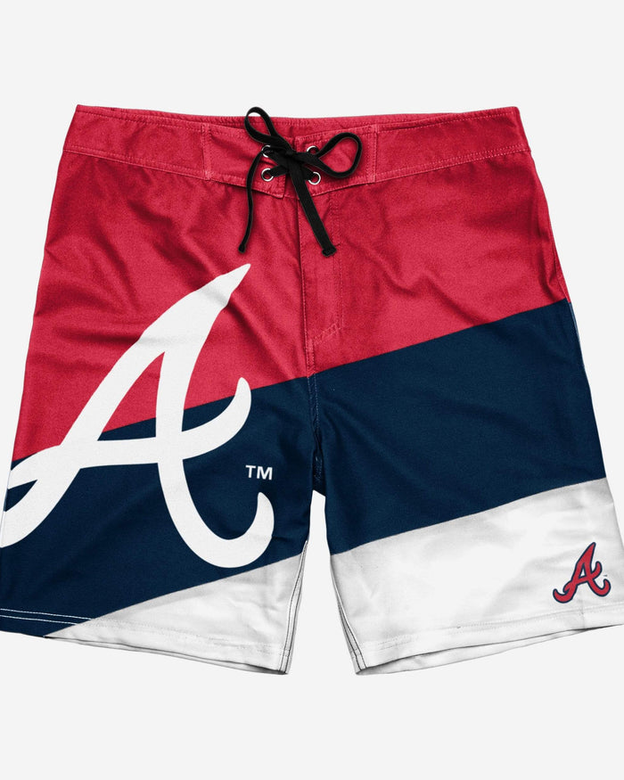 Atlanta Braves Color Dive Boardshorts FOCO - FOCO.com