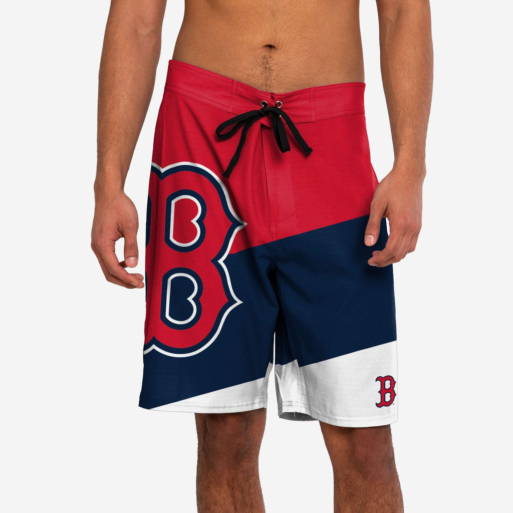 Boston Red Sox Color Dive Boardshorts FOCO S - FOCO.com