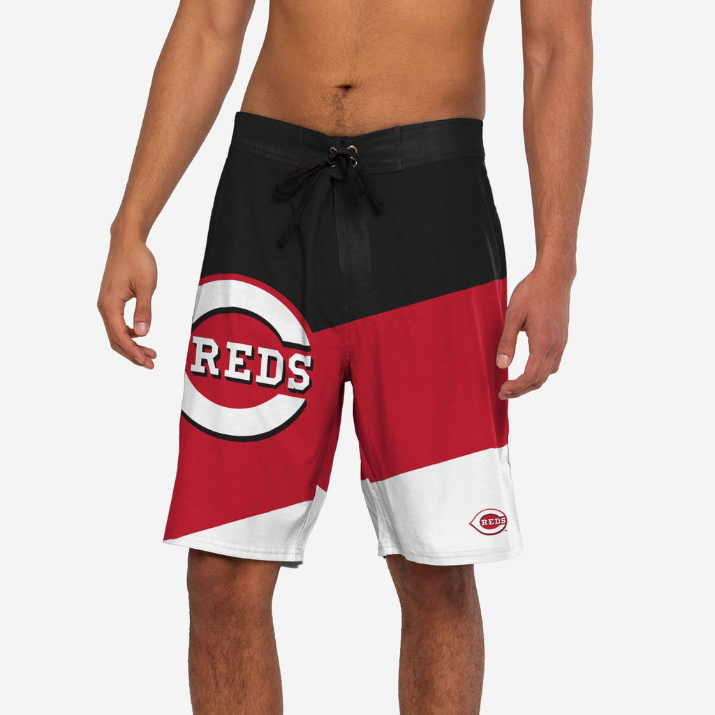 Cincinnati Reds Color Dive Boardshorts FOCO S - FOCO.com