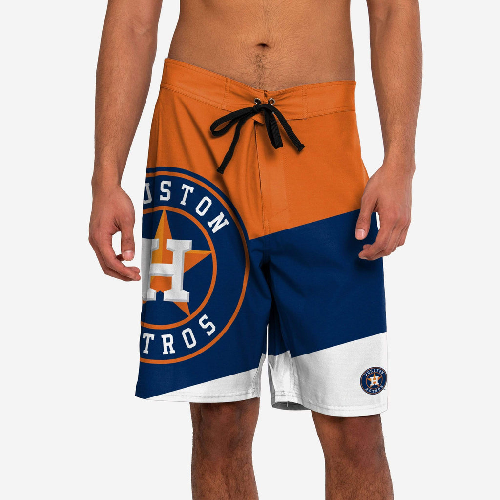 Houston Astros Color Dive Boardshorts FOCO S - FOCO.com