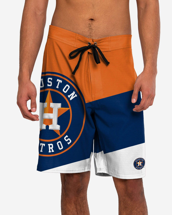 Houston Astros Color Dive Boardshorts FOCO S - FOCO.com