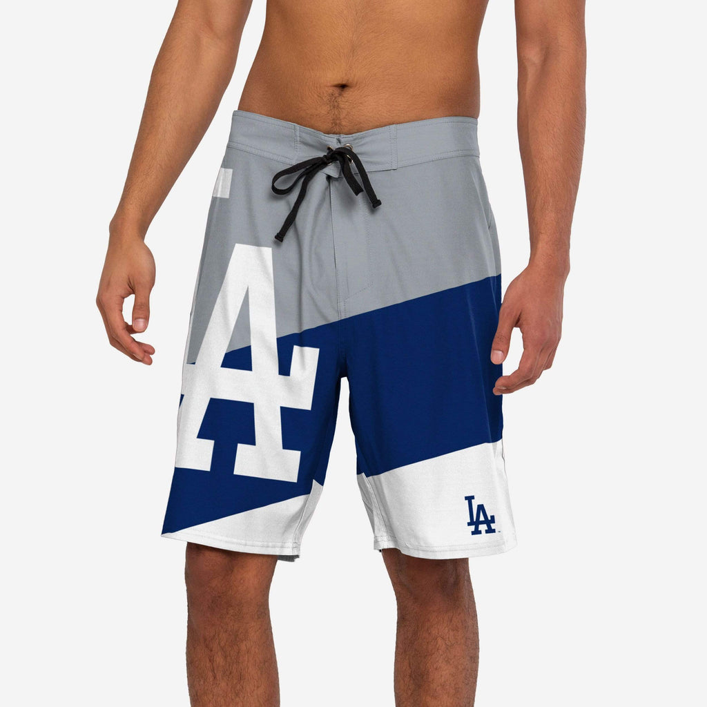 Los Angeles Dodgers Color Dive Boardshorts FOCO S - FOCO.com