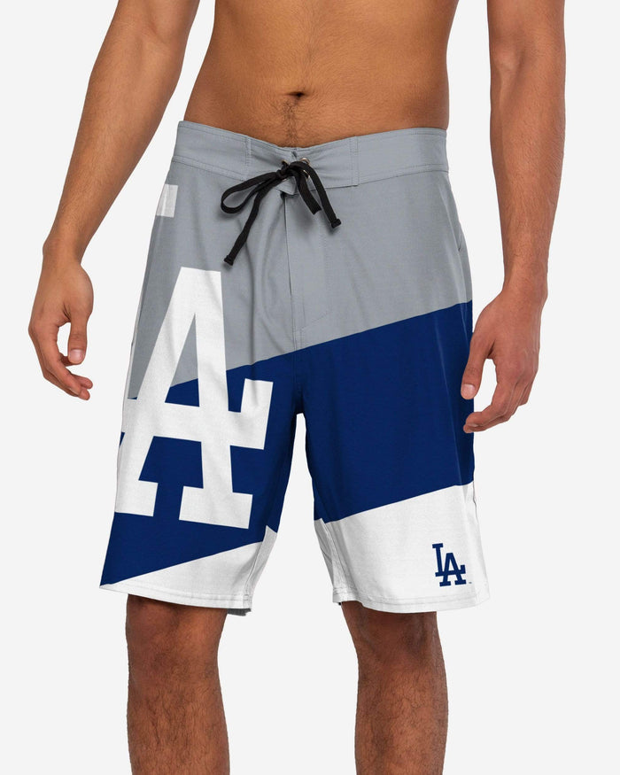 Los Angeles Dodgers Color Dive Boardshorts FOCO S - FOCO.com