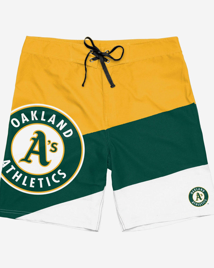 Oakland Athletics Color Dive Boardshorts FOCO - FOCO.com