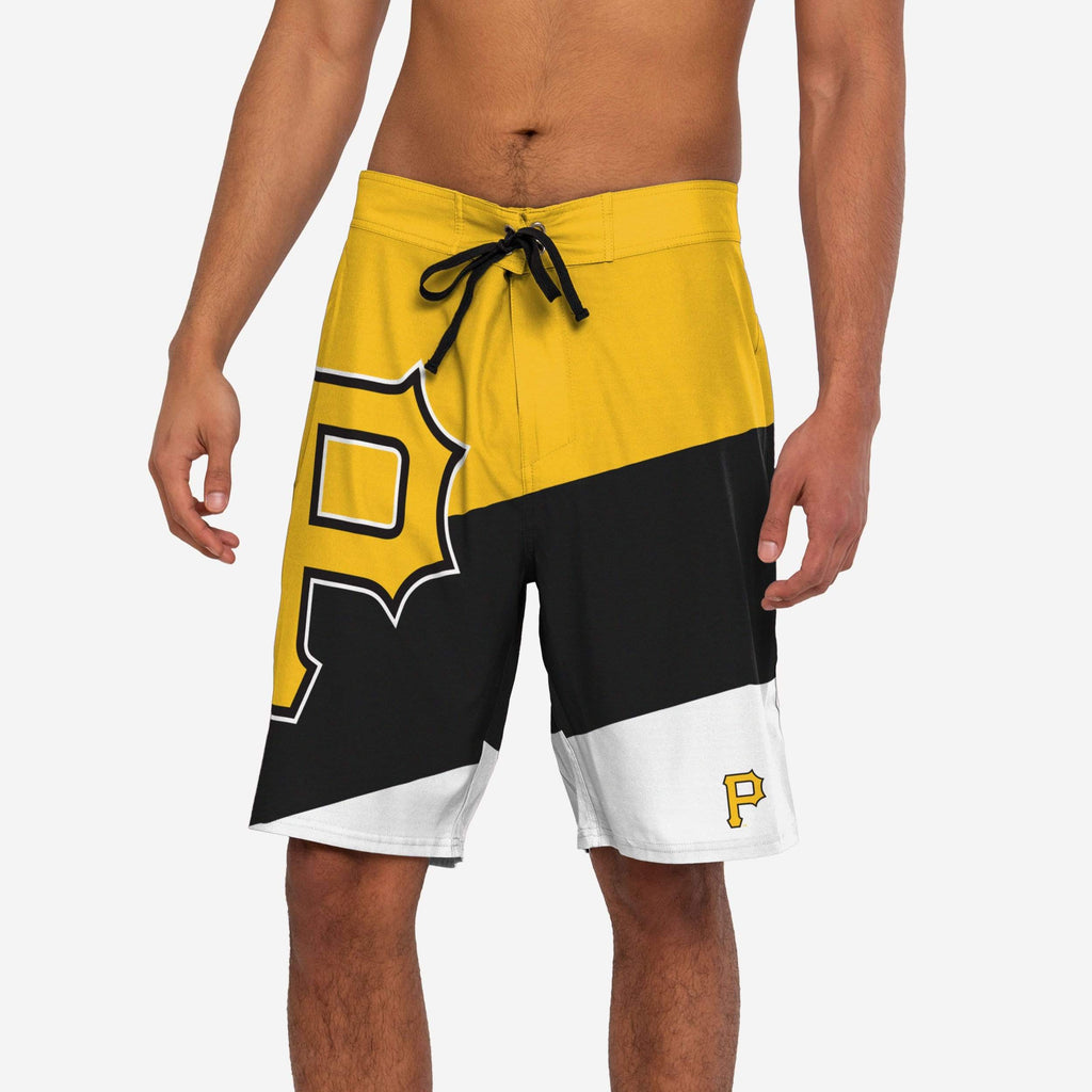 Pittsburgh Pirates Color Dive Boardshorts FOCO S - FOCO.com