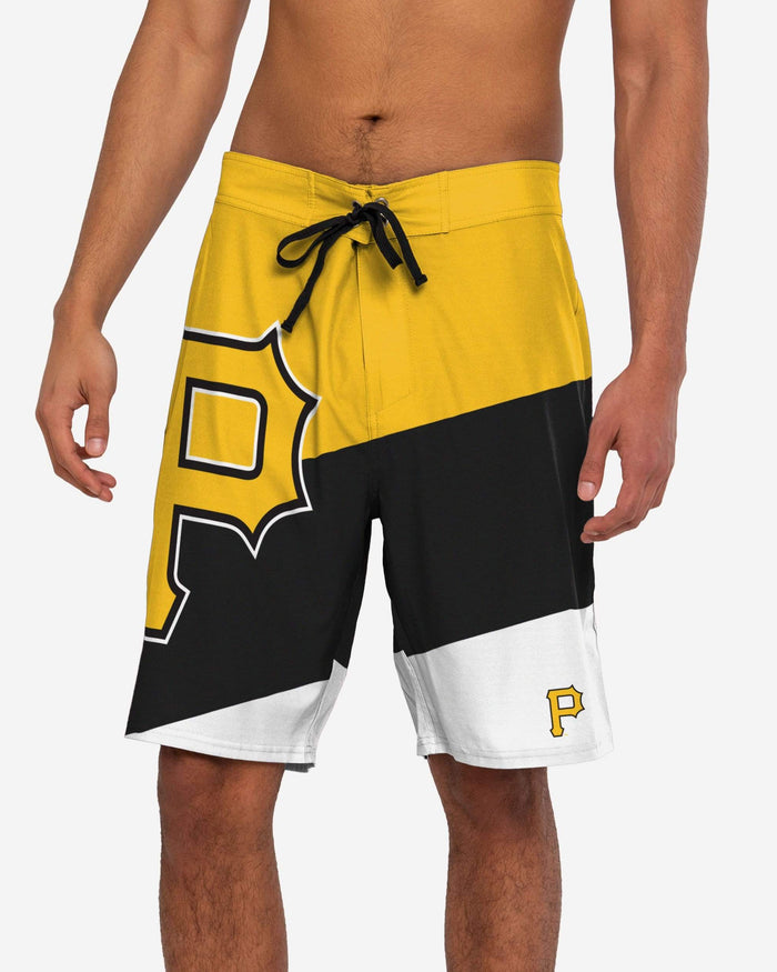 Pittsburgh Pirates Color Dive Boardshorts FOCO S - FOCO.com