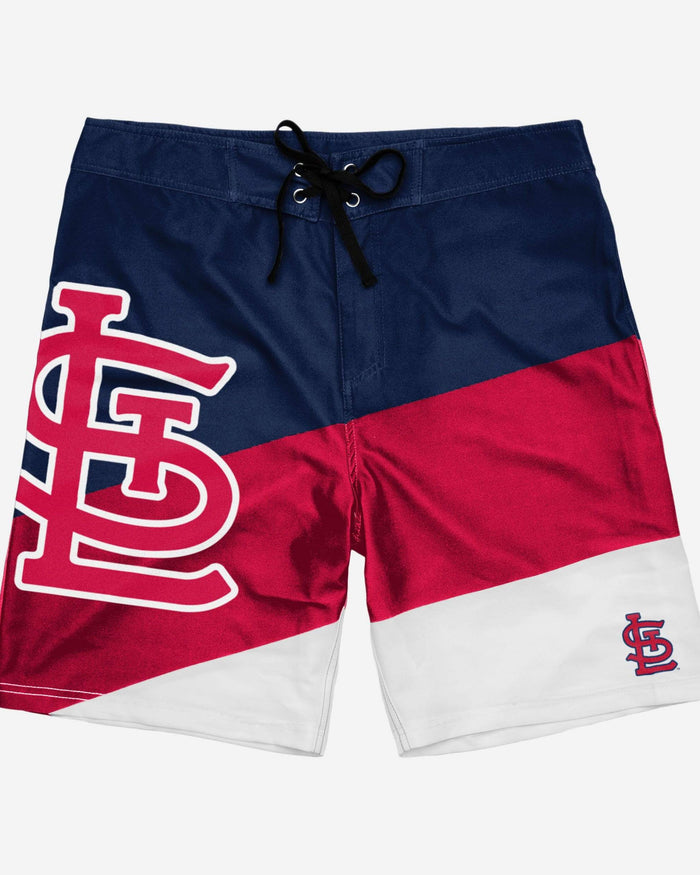 St Louis Cardinals Color Dive Boardshorts FOCO - FOCO.com