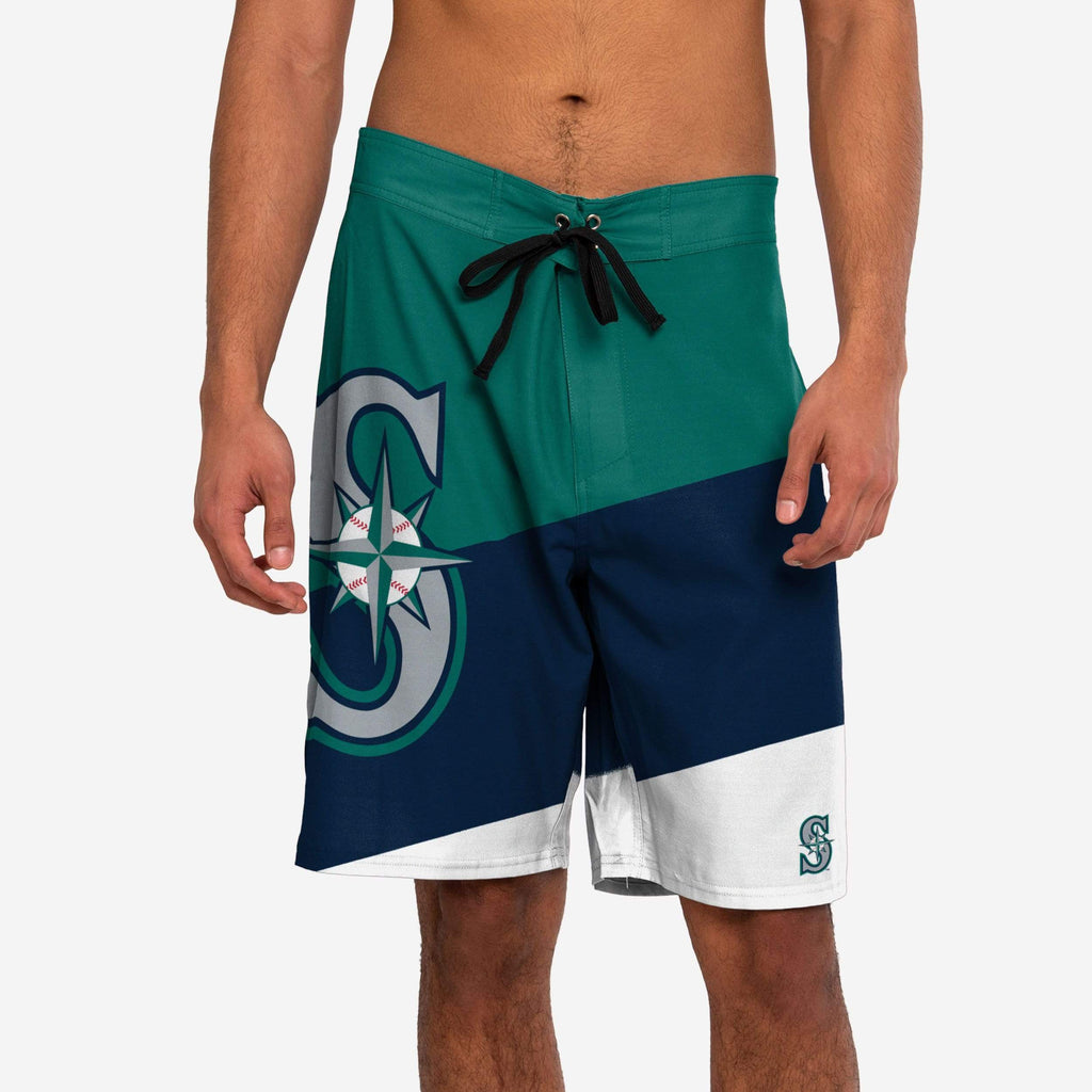 Seattle Mariners Color Dive Boardshorts FOCO S - FOCO.com