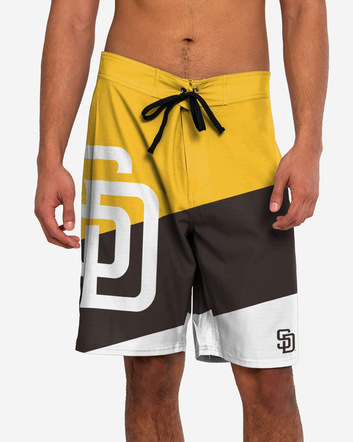 San Diego Padres Color Dive Boardshorts FOCO S - FOCO.com