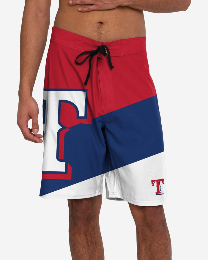 Texas Rangers Color Dive Boardshorts FOCO S - FOCO.com