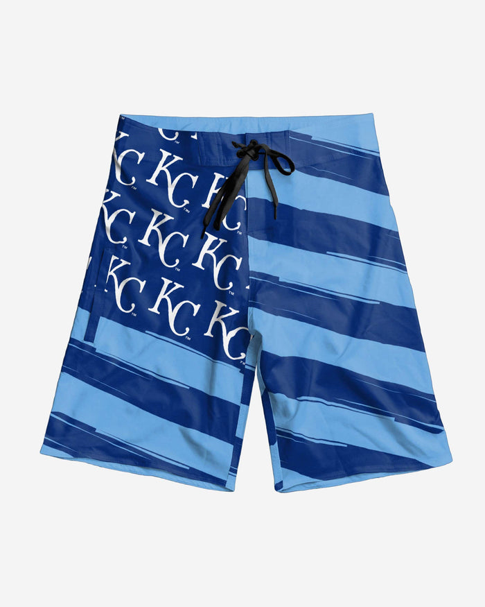 Kansas City Royals Diagonal Flag Boardshorts FOCO - FOCO.com