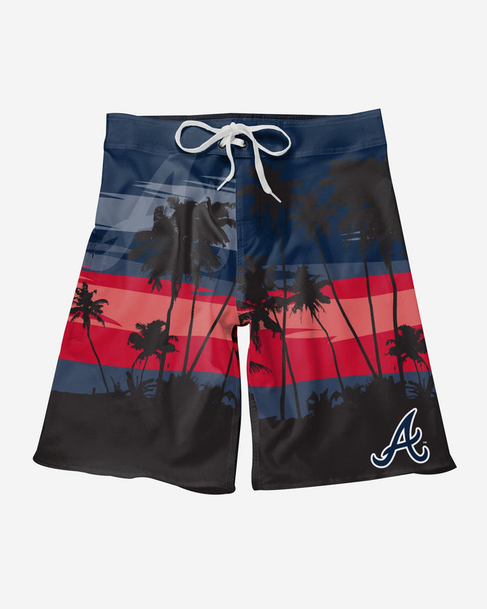 Atlanta Braves Sunset Boardshorts FOCO - FOCO.com