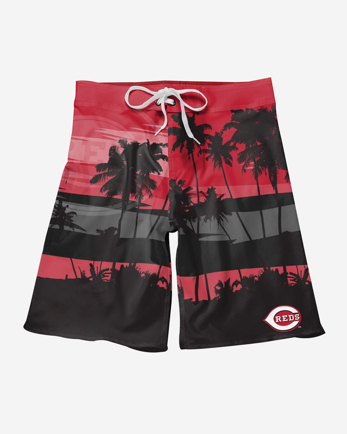 Cincinnati Reds Sunset Boardshorts FOCO - FOCO.com