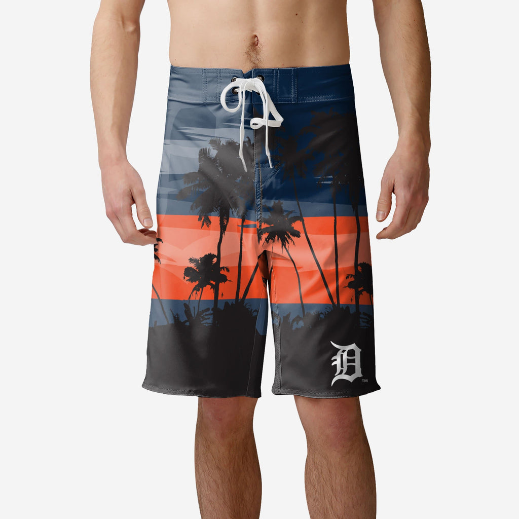 Detroit Tigers Sunset Boardshorts FOCO S - FOCO.com