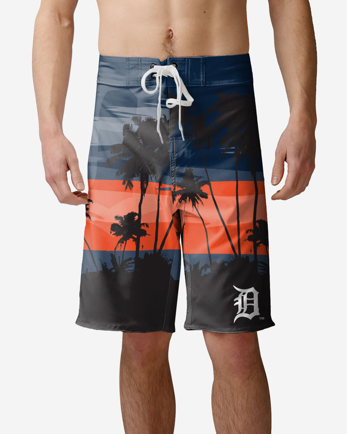 Detroit Tigers Sunset Boardshorts FOCO S - FOCO.com